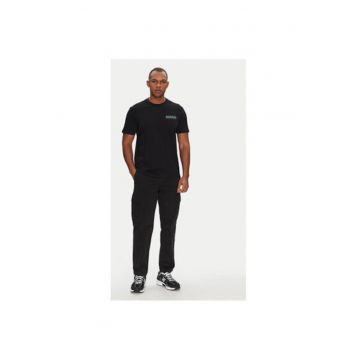 Tricou barbati  NP0A4ILX9411 - Bumbac - 3XL INTL - Negru