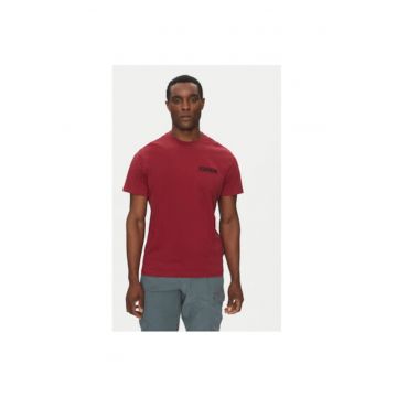 Tricou barbati  NP0A4ILXR1E1 - Bumbac - Rosu