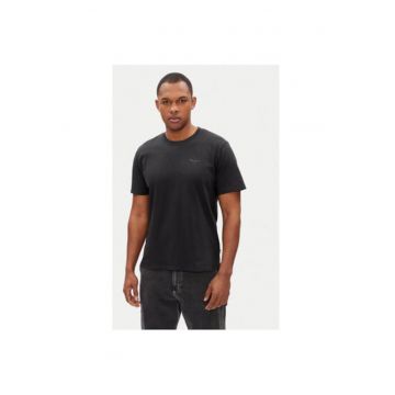 Tricou barbati  PM508664 - Bumbac - Negru