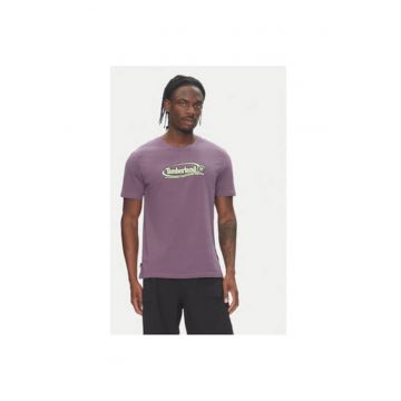 Tricou barbati  TB0A6DJYENX1 - Bumbac - Mov