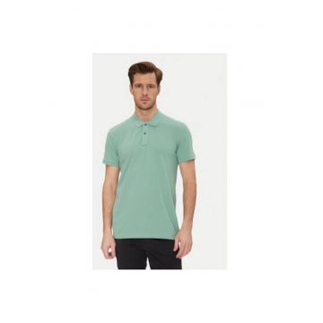 Tricou polo barbati  20717857 - Bumbac - Verde
