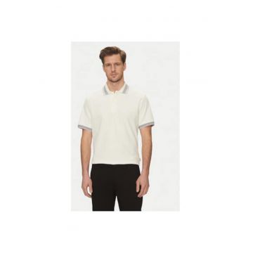 Tricou polo barbati  20717916 - Bumbac - Alb
