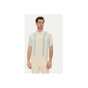 Tricou polo barbati  20717954 - Bumbac - Bej