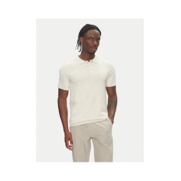 Tricou Polo barbati  30-800159 - Viscoza/Nylon - Bej - Bej