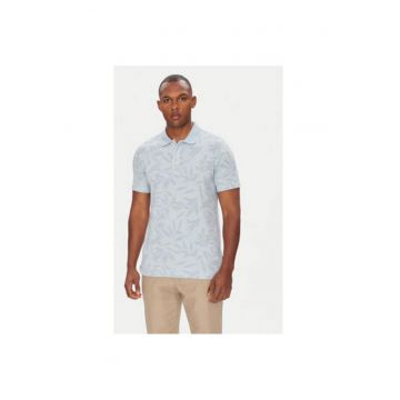 Tricou Polo barbati  C5 21434.2117 - Bumbac - Albastru deschis