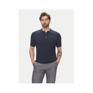 Tricou Polo barbati  C5 51314.5094 - Bumbac/Viscoza - Bleumarin - Bleumarin