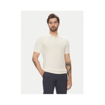 Tricou Polo barbati  C5 51314.5094 - Bumbac/Viscoza - Gri - Gri