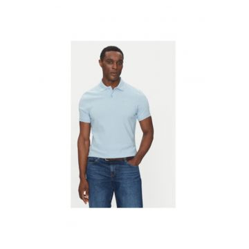 Tricou Polo barbati  MML0358BL32 - Bumbac - Albastru deschis