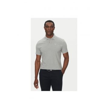 Tricou polo barbati  MML0358GY52 - Bumbac - Gri