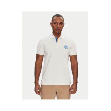 Tricou Polo barbati  NP0A4ID3N1A1 - Bumbac - 3XL INTL - Alb