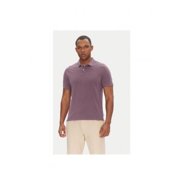 Tricou polo barbati  PM542099 - Bumbac - Mov