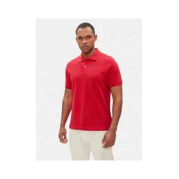 Tricou polo barbati  PM542298 - Bumbac - Rosu - Rosu