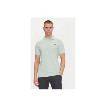 Tricou polo barbati  TB0A6VDPENE1 - Bumbac organic - Verde