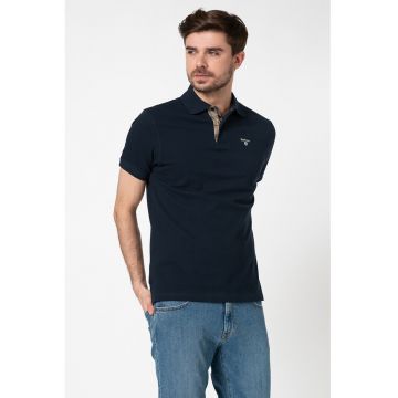 Tricou polo din pique