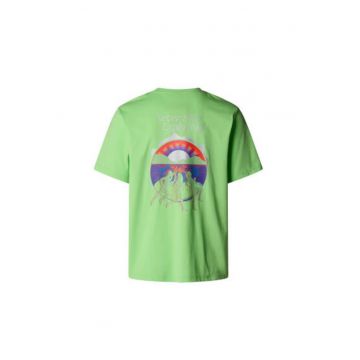 Tricou Unisex  NF0A8C3A6II1 - Bumbac - Verde