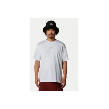 Tricou Unisex  NF0A8C3AFN41 - Bumbac - Alb