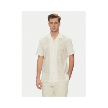 Camasa barbati  10019529 30045980 - Bumbac - Bej - Bej