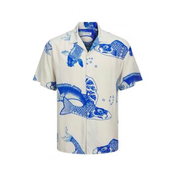 Camasa barbati  12268465 - Viscoza - 2XL INTL - Albastru