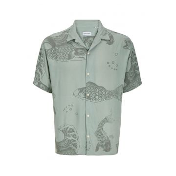 Camasa barbati  12268465 - Viscoza - 2XL INTL - Verde