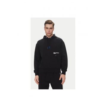 Hanorc barbati  A2M20030 - Bumbac organic - Negru