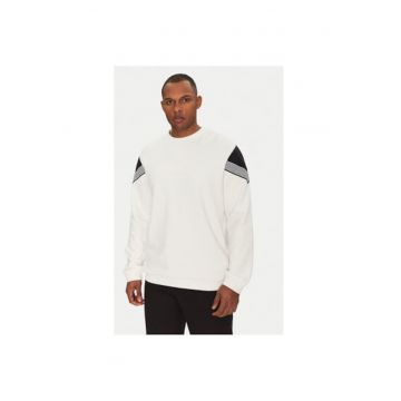 Hanorc barbati Ea7 Emporio Armani - 7M000272 AF12451 - Bumbac - Alb