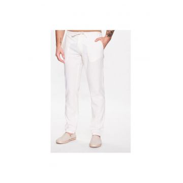 Pantaloni barbati  30-008003 - In/Bumbac - 2XL INTL - Alb
