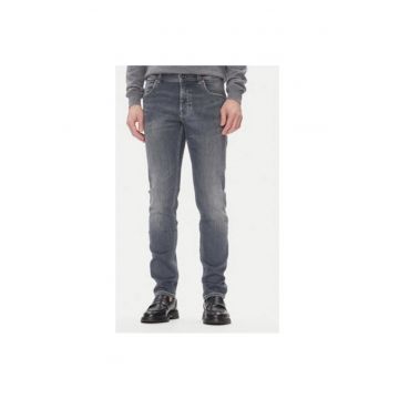 Pantaloni barbati  3108D 76671C - Bumbac/Lyocell - Gri