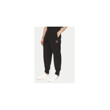 Pantaloni de trening barbati Ea7 Emporio Armani - 7M000261 AF13526 - Poliester/Elastan - 3XL INTL - Negru