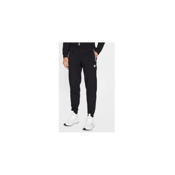 Pantaloni de trening barbati Ea7 Emporio Armani - 8NPP63 PJ4EZ - Poliester/Viscoza - 3XL INTL - Negru