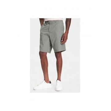 Pantaloni scurti barbati  4W3LU9014 - Bumbac - 56 EU - Gri