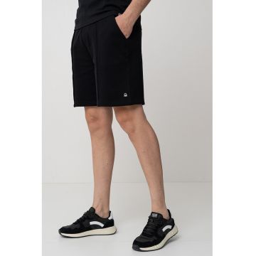 Pantaloni scurti de bumbac cu buzunare laterale