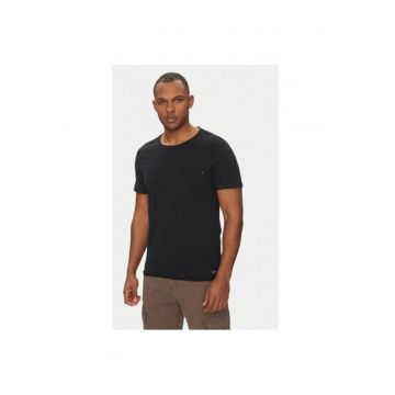 Set 2 tricouri barbati  20718773 - Bumbac - Alb/Negru