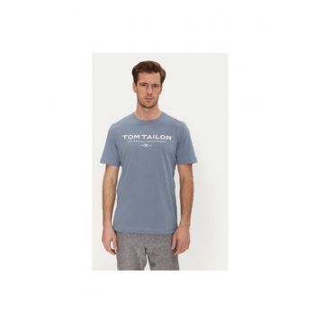 Tricou barbati  1045773 - Bumbac - Albastru