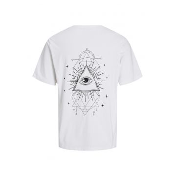Tricou barbati  12271366 - Bumbac - Alb