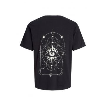 Tricou barbati  12271366 - Bumbac - Negru