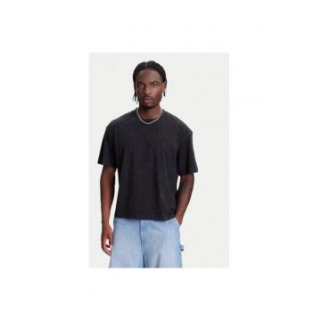 Tricou barbati  12277886 - Bumbac - Negru