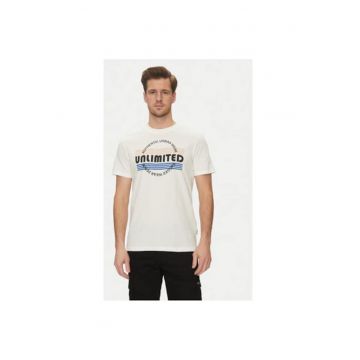 Tricou barbati  20718276 - Bumbac - Alb