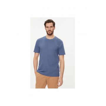 Tricou barbati -  303638931 - Bumbac/Poliester - Albastru