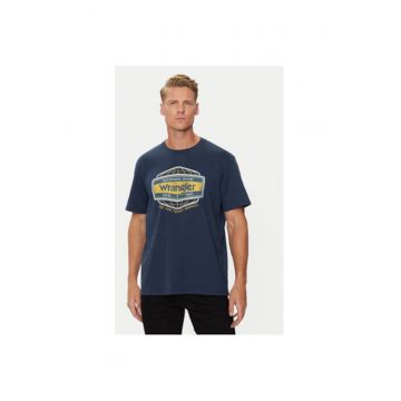 Tricou barbati -  304288548 - Bumbac - Albastru