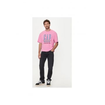 Tricou barbati -  304508981 - Bumbac - Roz