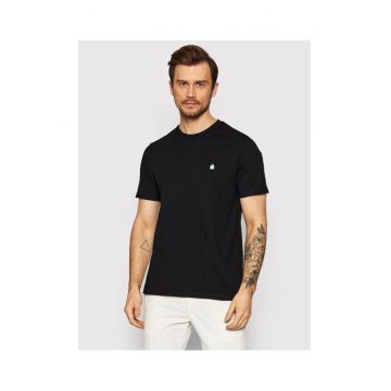 Tricou barbati  3MI5J1AF7 - Bumbac organic - XS INTL - Negru