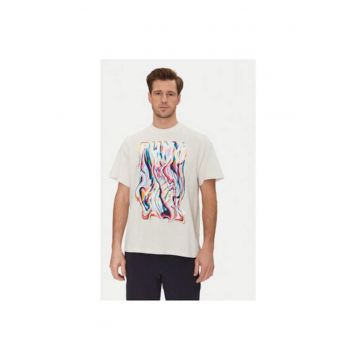 Tricou barbati  630527 - Bumbac - Ecru