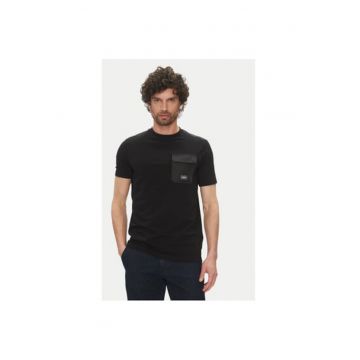 Tricou barbati  755037 552221 - Bumbac organic - Negru