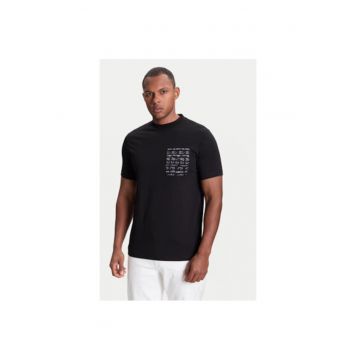 Tricou barbati  755041 553225 - Bumbac - Negru