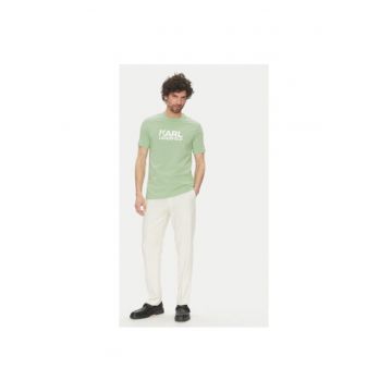 Tricou barbati  755087 552235 - Bumbac/Elastan - Verde