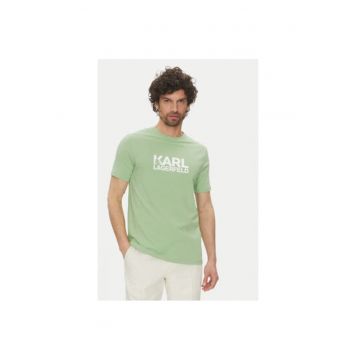 Tricou barbati  755087 552235 - Bumbac - Verde