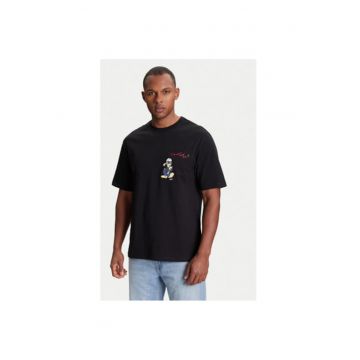 Tricou barbati  755097 553270 - Bumbac organic - Negru