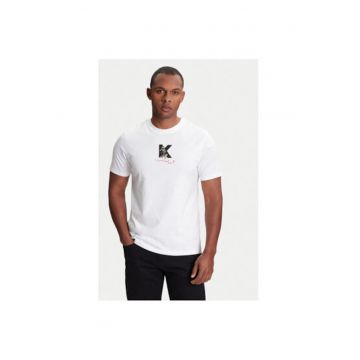 Tricou barbati  755099 553270 - Bumbac organic - Alb