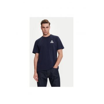 Tricou barbati  769029-03 - Bumbac - Bleumarin