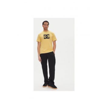 Tricou barbati  ADYZT05373 - Bumbac/Bumac reciclat - Galben